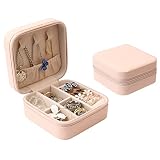 joyero viaje maria pascual [Excelente idea de regalo] caja de joyas simple y pequeño, aspecto elegante, adecuado para todas las madres, mujeres y niñas. En varios festivales especiales, estará más feliz de recibir estos buenos regalos.