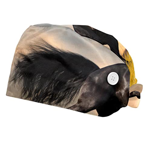 Chapeaux bouffants anti-transpiration pour cheveux longs et courts