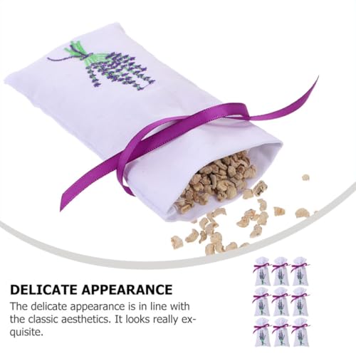 Ipetboom 9pcs Bolsas de Sachet Lavanda Portátiles miniatura 3