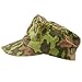 German WWII Reversible M43 Field Cap Oakleaf Pattern A Camouflage- 60cm, US 7 1/2