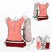 MotiveTech Vest Backpack Sport Bag Runner Rucksack Water Bladder Bag Water Pack for Cycling Hiking Climbing Trail Jogging, Pink
