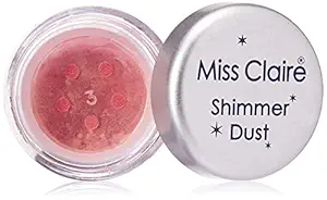 Miss Claire Shimmer Dust, 8 Pink, 3 g