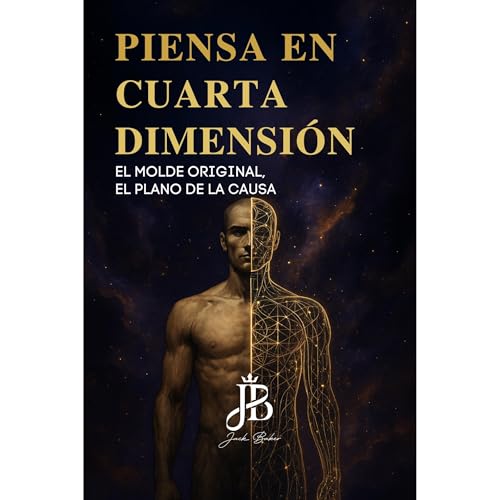 PIENSA EN CUARTA DIMENSIÓN Audiolibro Por Jack Baker arte de portada