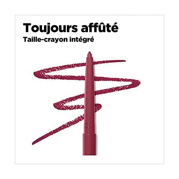 Revlon ColorStay Lipliner with Sharpener, Wines 080, 0.01 Ounce (28 g)