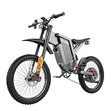 60V 30AH REMOVABLE BATTERY: The X21 MAX electric dirt bike is powered by a 3000W (6000W peak) brushless high-speed motor, which can reach a maximum speed of 45MPH. The 60V 30Ah removable battery can be fully charged in 8-10 hours, and the range can r...