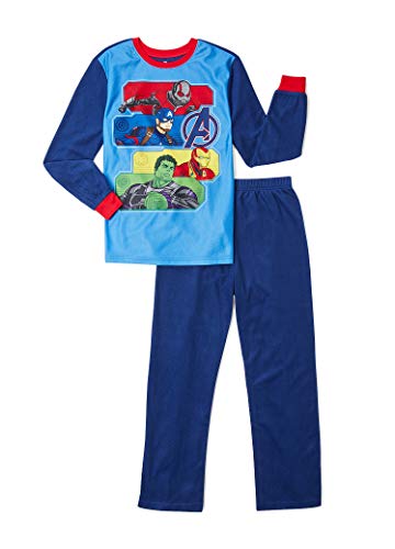 Marvel Avengers End Game 2 Piece Boys Sleepwear Pajama Set (X-Small 4/5) Blue
