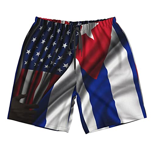 Generic Men's Swim Trunks Bathing Mesh Lining Suit Swimsuits Beach Shorts with Pockets—1-6