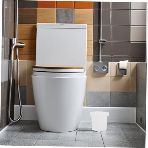 Gobelet de rangement pour brosse WC en verre dépoli carré | Set 2 - 6