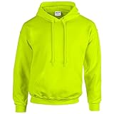 Gildan - Unisex Kapuzenpullover 'Heavy Blend' , Safety Green, Gr. S