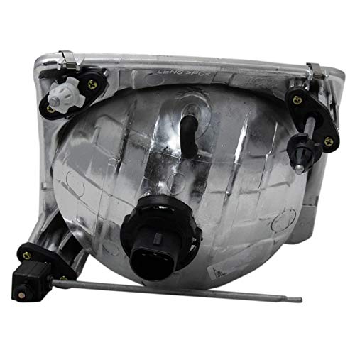 Image of TRQ Driver Side Headlight Assembly Compatible with 2001-2003 Ford Explorer Sport 2001-2005 Explorer Sport Trac FO2502170