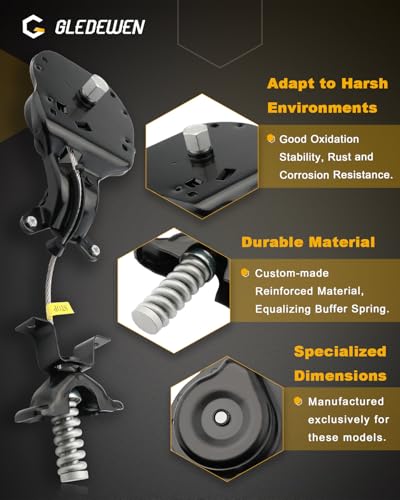 Image of Gledewen Spare Tire Carrier(Upgrade), Compatible with Land Rover 2005-2009 LR3, 2010-2013 LR4, 2006-2013 Range Rover Sport, Spare Tire Mount Under Frame, Spare Wheel Towing Winch, Replaces#LR039486