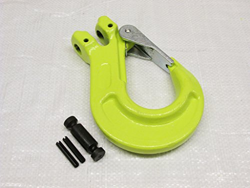 Lifting Clevis Sling Hook with Latch 6MM (Grade 100 1.4 Ton Chain Component 1.4T)