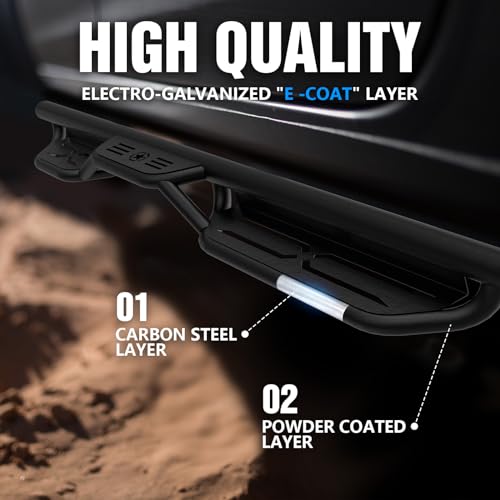 Estribos YZONA para Ford Bronco 2021-2026 2 piezas miniatura 4