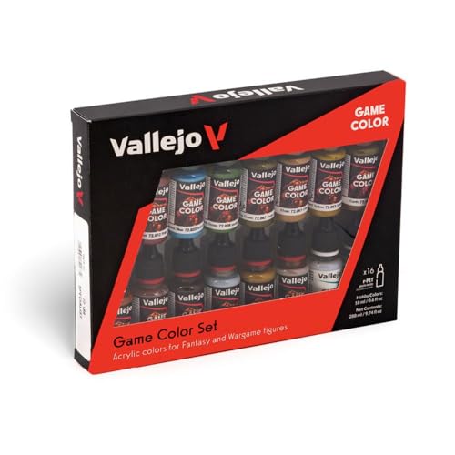 Vallejo - Game Color Specialist Set | Expert Set for Fantasy and Wargame Figures | 16 Bottles x 18 ml (0.60 fl.oz.)