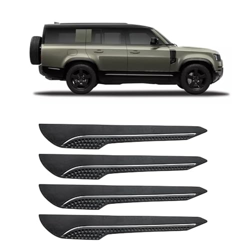 Image of AOSIS-Car Bumper Protector /Bumper Guard for Land Rover Defender 130 with Single Chrome Stripe (4-Pcs)