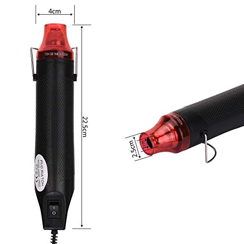 MOPEI Embossing Heat Gun Hot Air Tool for Embossing Shrink Wrapping Paint Drying DIY Crafts 6 MOPEI Embossing Heat Gun Hot Air Tool for Embossing Shrink Wrapping Paint Drying DIY Crafts - Image 6