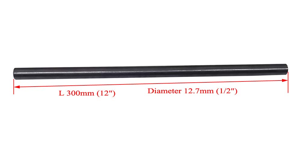 Graphite Stir Bar 12" Long Stir Rod for Crucible Melting Casting Refining Gold Silver Copper 1/2" Diameter — Amazon image 2