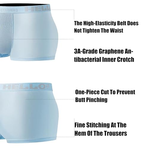 Hello Ice Underwear for Men, Boxer Briefs, Breathable & Quick Drying & Ultra Stretch & Moisture-Wicking3