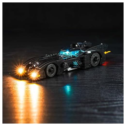 Juego de luces LED para Lego 76224 DC Batmobile: Batman vs. The Joker Chase (no Lego), juego de iluminación decorativa para Lego DC Batmobile: Batman persigue el Joker Set Creative Toys