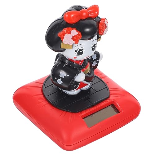 iplusmile ソーラー駆動の振り子型着物 車内装飾 おしゃれなカートゥーンデ