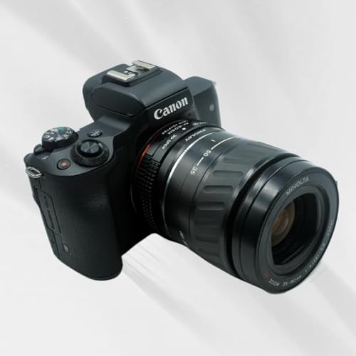 PHOLSY Lens Mount Adapter Sony A to EF-M with Aperture Control Ring Compatible with Sony A Minolta AF Lens to Canon EF-M (EOS M) Camera EOS M - Image 2
