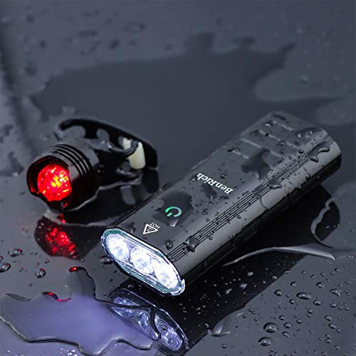 BenRich 3000 Lumens Étanche VTT Vélo De Montagne Lumière USB Rechargeable 4 Modes Cyclisme Phare Lampe Avant LED Lampe Puissant Fit Tout Vélo VTC - Image 3
