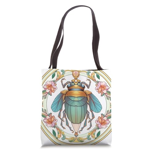 Blue Scarab Beetle Tote Bag miniatura 1