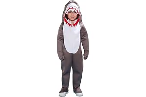 EraSpooky Kids Shark Hooded Costume: A Sea-sational Choice for Halloween Shenanigans