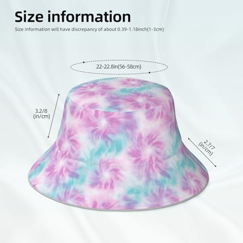 Image of Bucket Hat Double-Side-Wear Reversible Sun Hat Beach Travel Hiking for Women Men