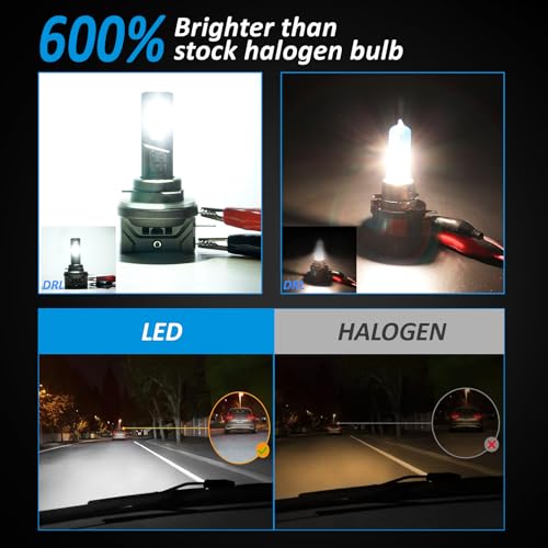 YCLL LED Light 50W 600% Brillo 6500K Blanco 2Pack miniatura 6