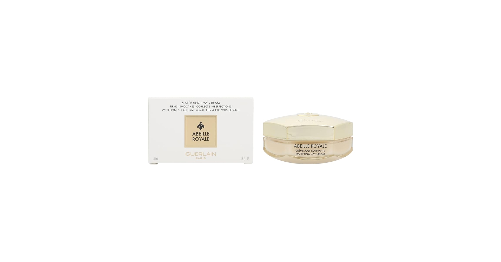 GUERLAIN　Abeille e Day Cream 50ml Guerlain Abeille Royale Day Cream Normal To Dry Skin (15mL