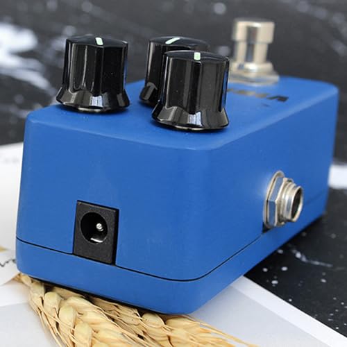 Jemora FVB2 Pédale d’effet de guitare électrique Effecteur de guitare portable Mini Pédale d’effet de guitare électrique simple Effet analogique avec taux/profondeur/rampe 3 boutons de - Les Beatles, Paul McCartney, John Lennon, RIngo Starr, George Harrison Jemora FVB2 Pédale d'effet de guitare électrique Effecteur de guitare portable Mini Pédale d'effet de guitare électrique simple Effet analogique avec taux/profondeur/rampe 3 boutons de – Image 3
