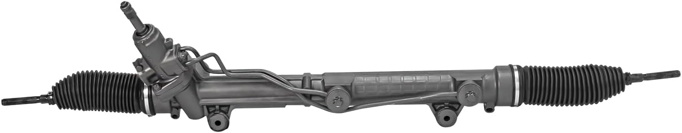 Detroit Axle - Steering Rack & Pinion for Mercedes Benz GL320 GL450 ML320 ML350 ML500 ML550 ML63 AMG Complete Power Steering Rack & Pinion Assembly Replacement [w/Speed-Sensing Steering, w/o EVO]