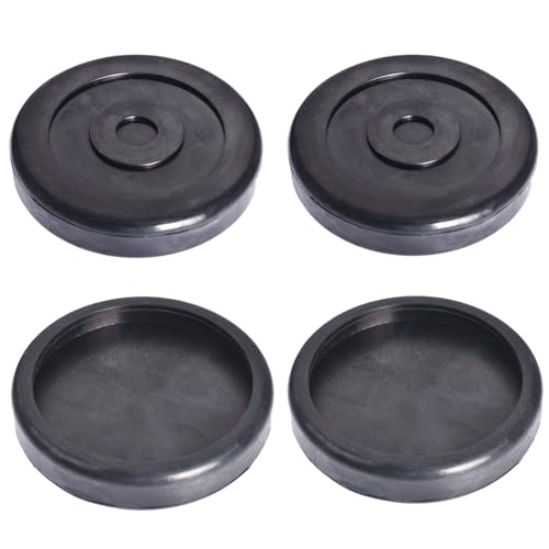 Image of LABLT 4-Pack Car Hoist Rubber Arm Pads 5715017 Replacement for Bendpak Scissor Lift Pads