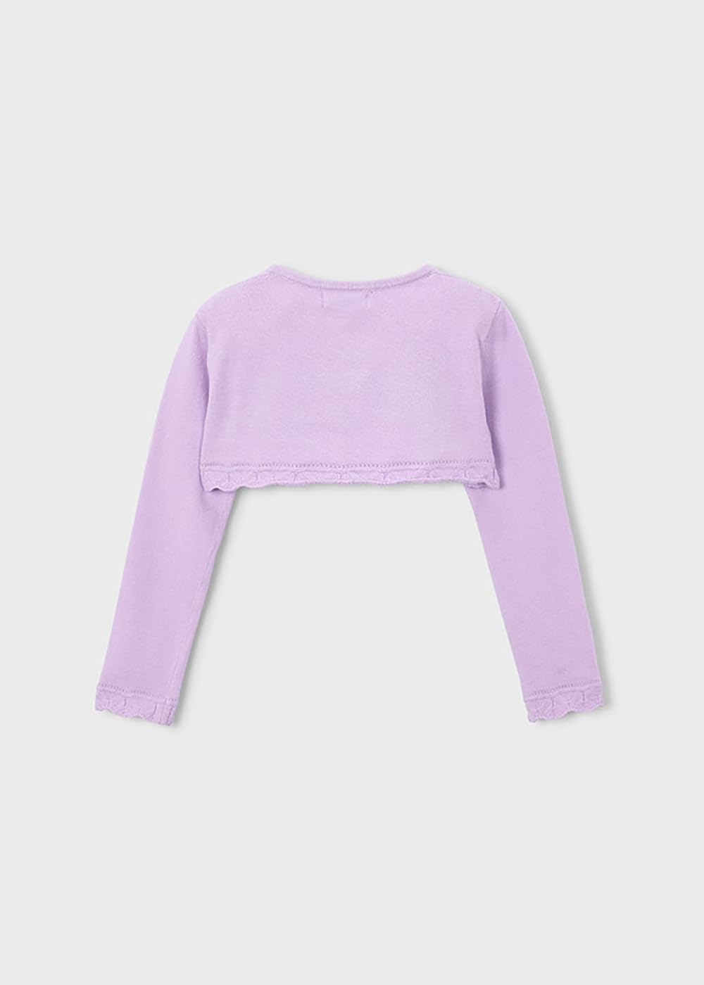 Mayoral Basic Knit Bolero for Girls Mauve