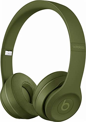 Image of Beats Solo3 Wireless On-Ear Headphones - Neighborhood Collection - Turf Green (Renewed)