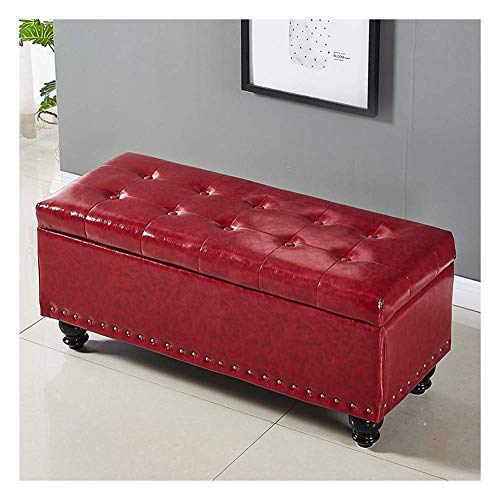 Tabouret à langer multi-usages rouge vin pour simplifier l'entrée - 2
