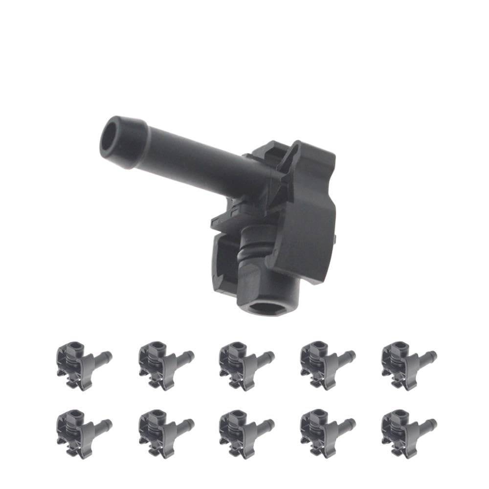 1/2/5/10 Auto Water Kettle Tank Hose Connect Connector for Nissan for X-Trail T32 for Qashqai J11 2018+ 21750-4EB0A 217504EB0A(10PCS)