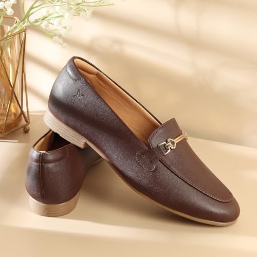 Image of YOHO Bliss Loafers for Women | Comfortable & Stylish Bellies | Fashion Moccasins with Footpharma Footbed | Slip-on for Casual & Formal Wear | 006