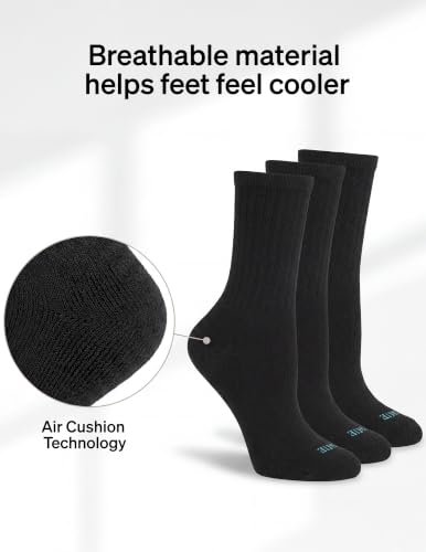 Image of HUE Women's Air Cushion Sport Socks (3 Pair Pack)