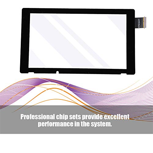Image of POCREATION LCD Display Screen Game Player Display Screen Digitizer Front Panel Glass Lens Fit, for