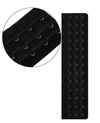 Corset Extender 14 Hooks bra extender Pack of 2 Black&Light Beige4