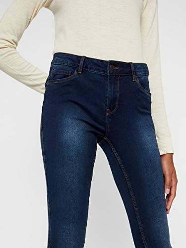 VERO MODA Vmseven Jeans Women Blue/Raw 