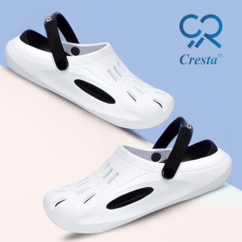 Image of CRESTA Kids Clogs Shoes for Boys & Girls Dailywear Comfortable, Lightweight Anti-Skid Indoor & Outdoor Sandals Clogs for Kids
