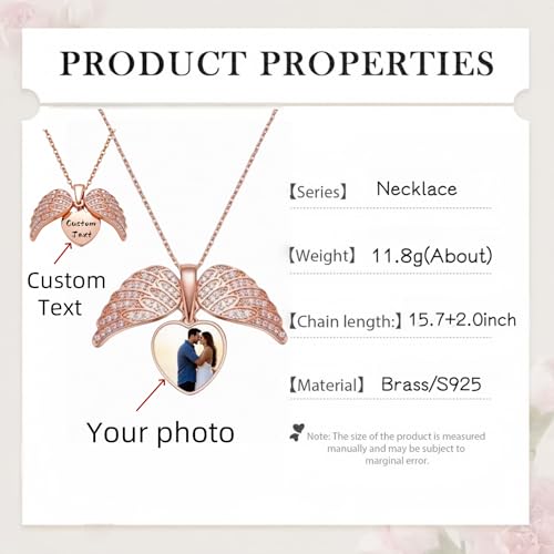 Personalized Photo Locket Necklace for Women, Custom Heart Necklace With Picture Inside, Personalized Necklace Gift for Girlfriend, Wife, Mom, Grandma2