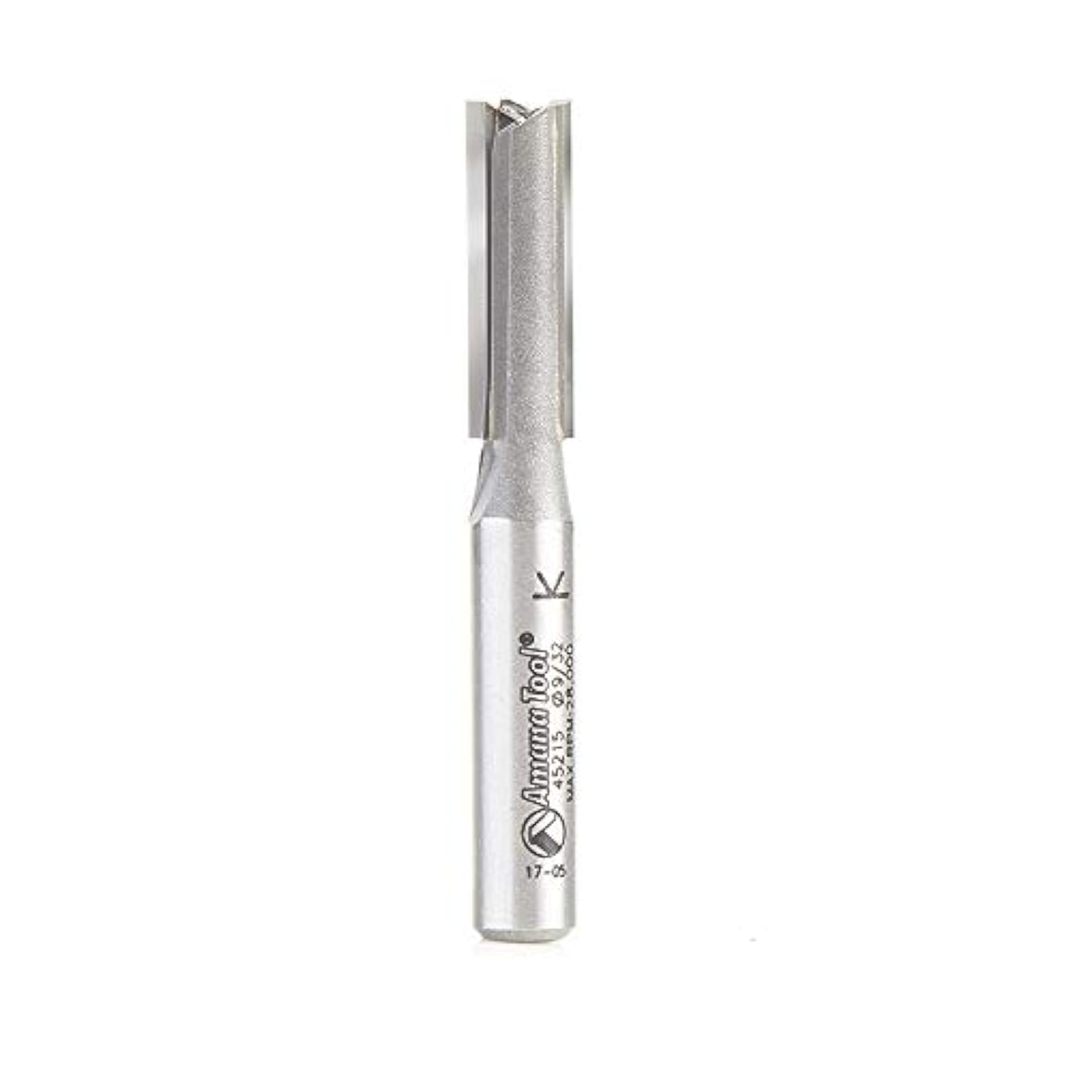 Amana Tool 8mm Carbide Plunge Router Bit -1 Amana Tool 8mm Carbide Plunge Router Bit -1