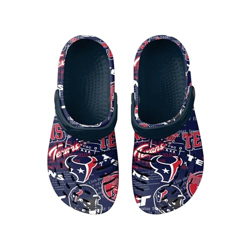 Image of FOCO Arizona Cardinals NFL Mens Historic Print Clog with Strap
