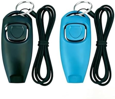 O Guia Definitivo para Fazer Seu Gato Obedecer 2 Apito Clicker 2 em 1 para treinamento de cães (azul + preto) - pa...