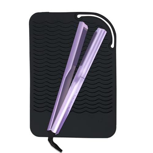 Protector Térmico para Escritorio Alfombrilla de Silicona para Plancha de Pelo Imagen de Protector Térmico para Escritorio Alfombrilla de Silicona para Plancha de Pelo