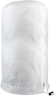 植物保護カバー 120×180cm 防寒・防風・防虫・防雪対応 巾着式ネットカバー【冬のガーデニングに最適】